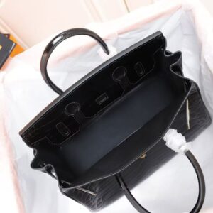 Alternative view of Black Birkin Bag