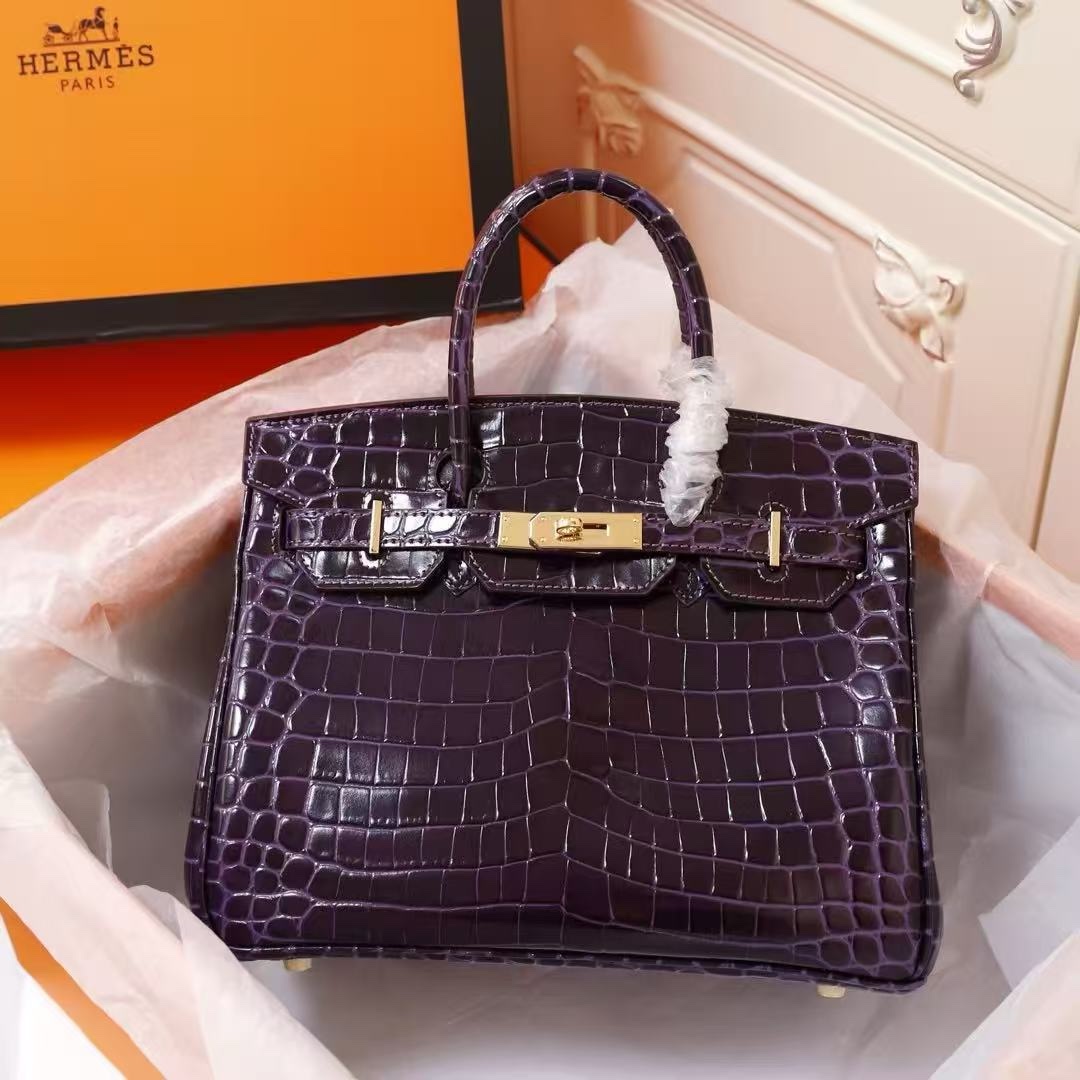 Purple Birkin Bag