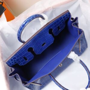 Alternative view of Blue Birkin Bag