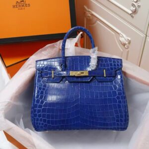 Blue Birkin Bag