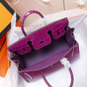 Alternative view of Pink Birkin bag