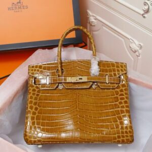 Camel Birkin bag