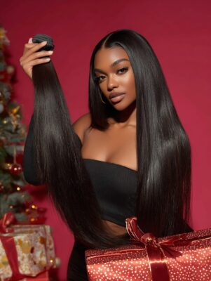 1B Straight Hair Bundles